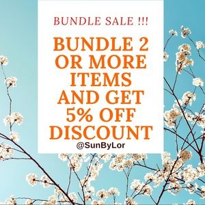 ☀️🔥BUNDLE 2 Or More 5% OFF Deal☀️🔥